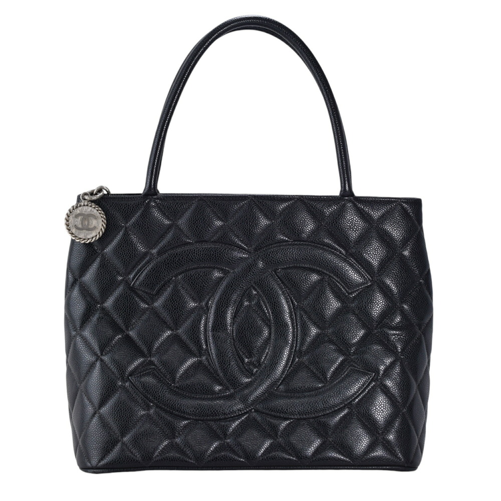 CHANEL Reissue Tote Bag Black Caviar